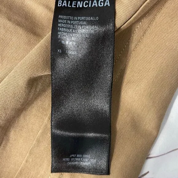 Balenciaga Logo T-Shirt “OAT” - Picture 10 of 12